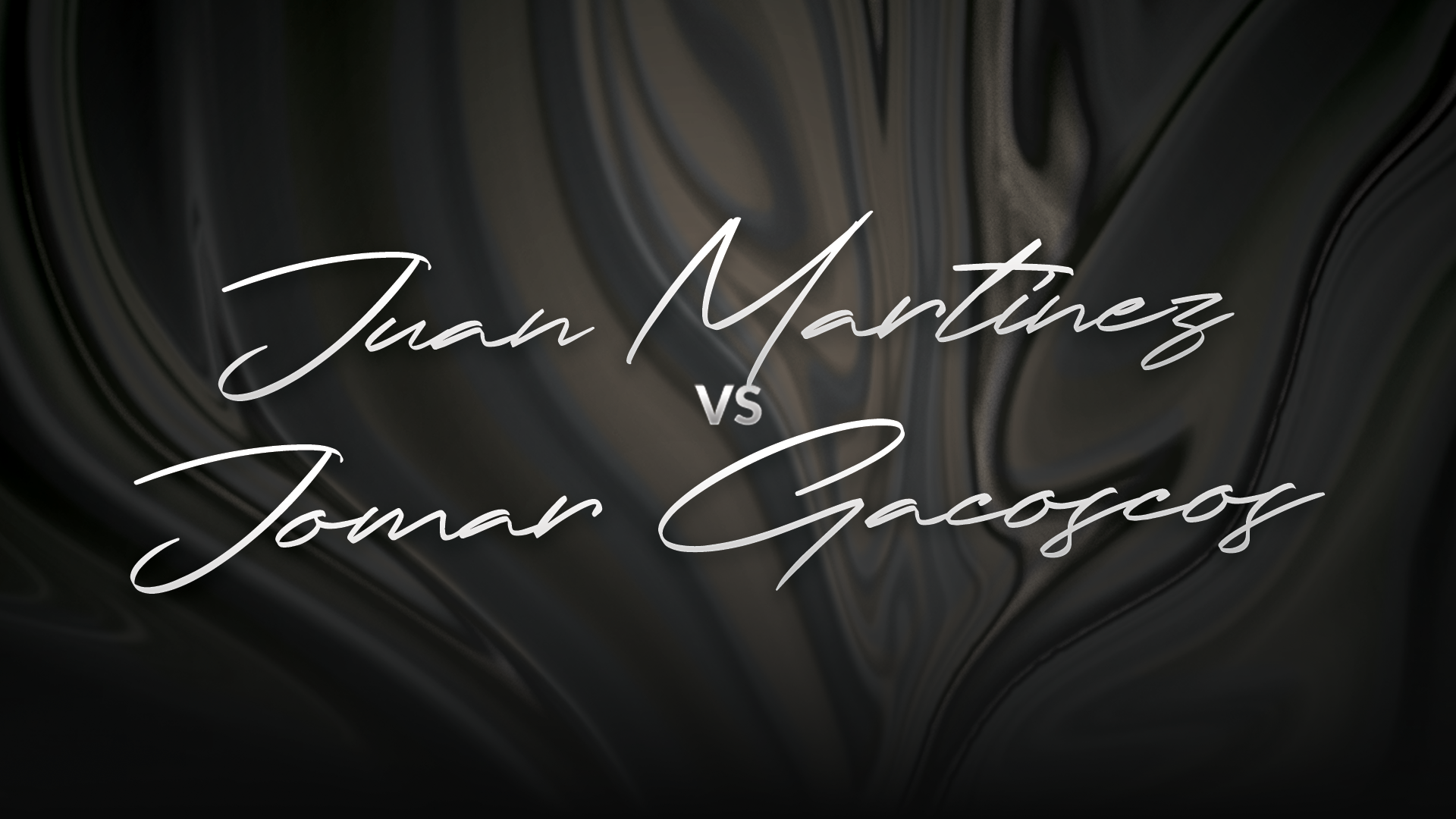Juan Martinez vs Jomar Gacoscos