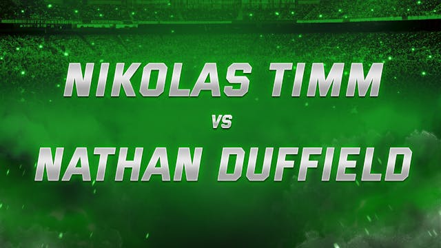 Nikolas Timm vs Nathan Duffield