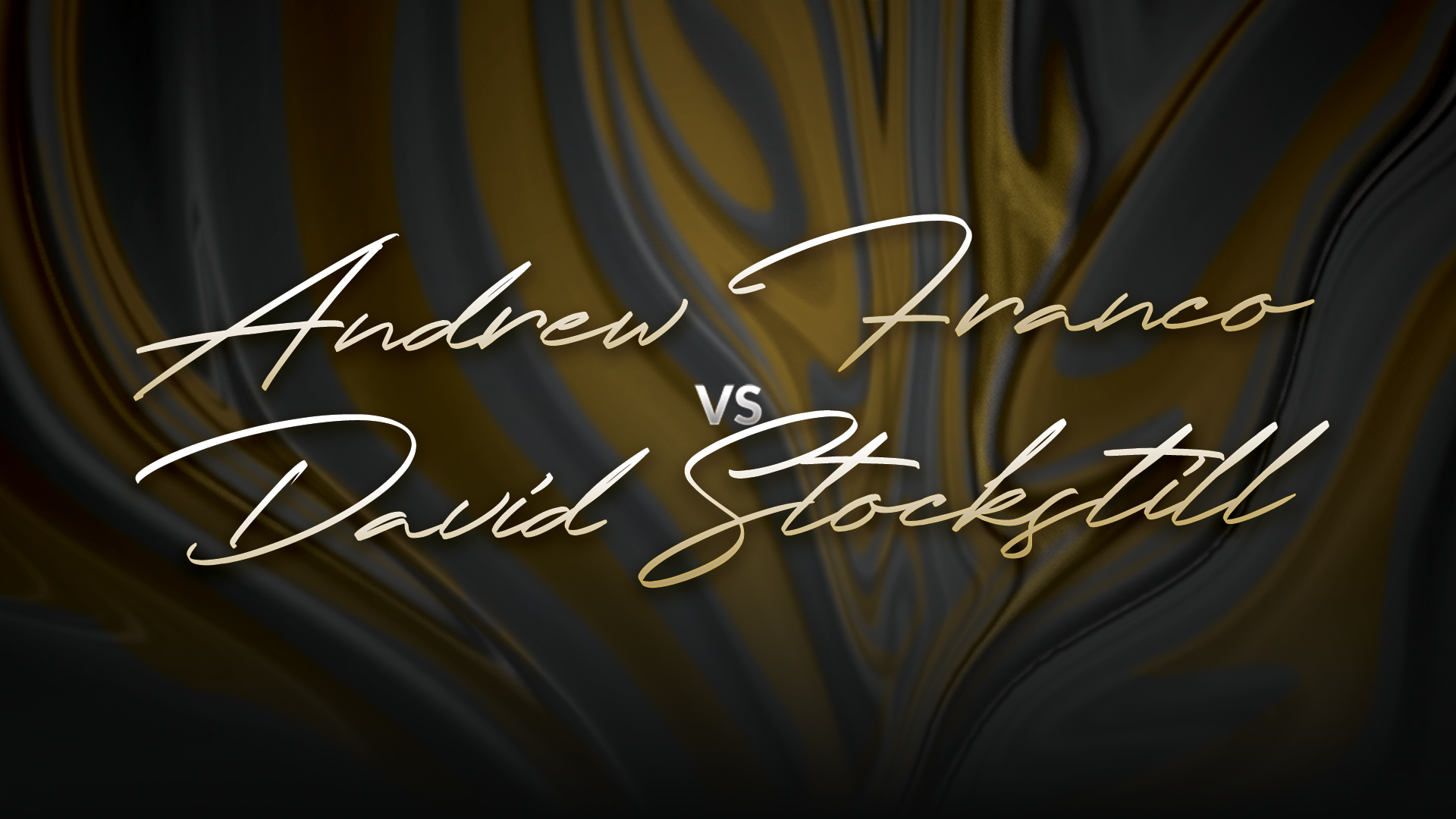 Andrew Franco vs David Stockstill