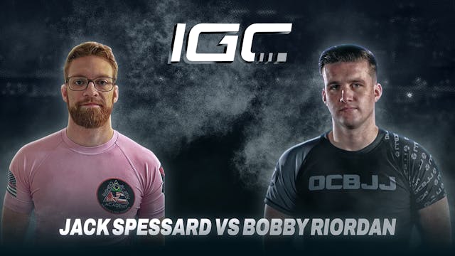 Jack Spessard vs Bobby Riordan