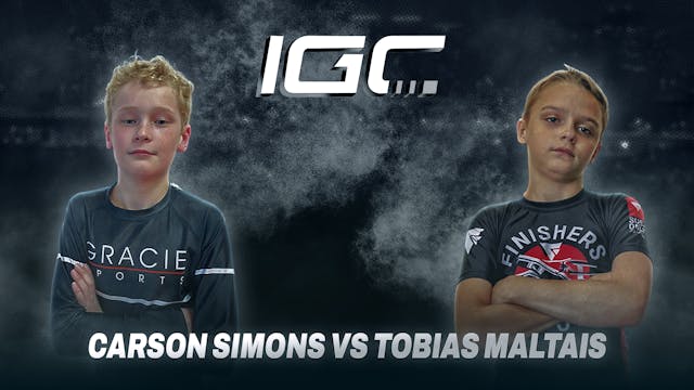 Carson Simons vs Tobias Maltais