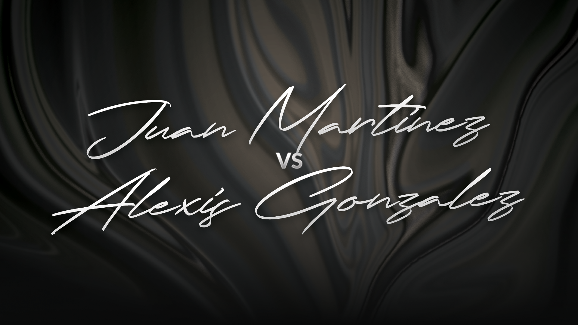 Juan Martinez vs Alexis Gonzalez