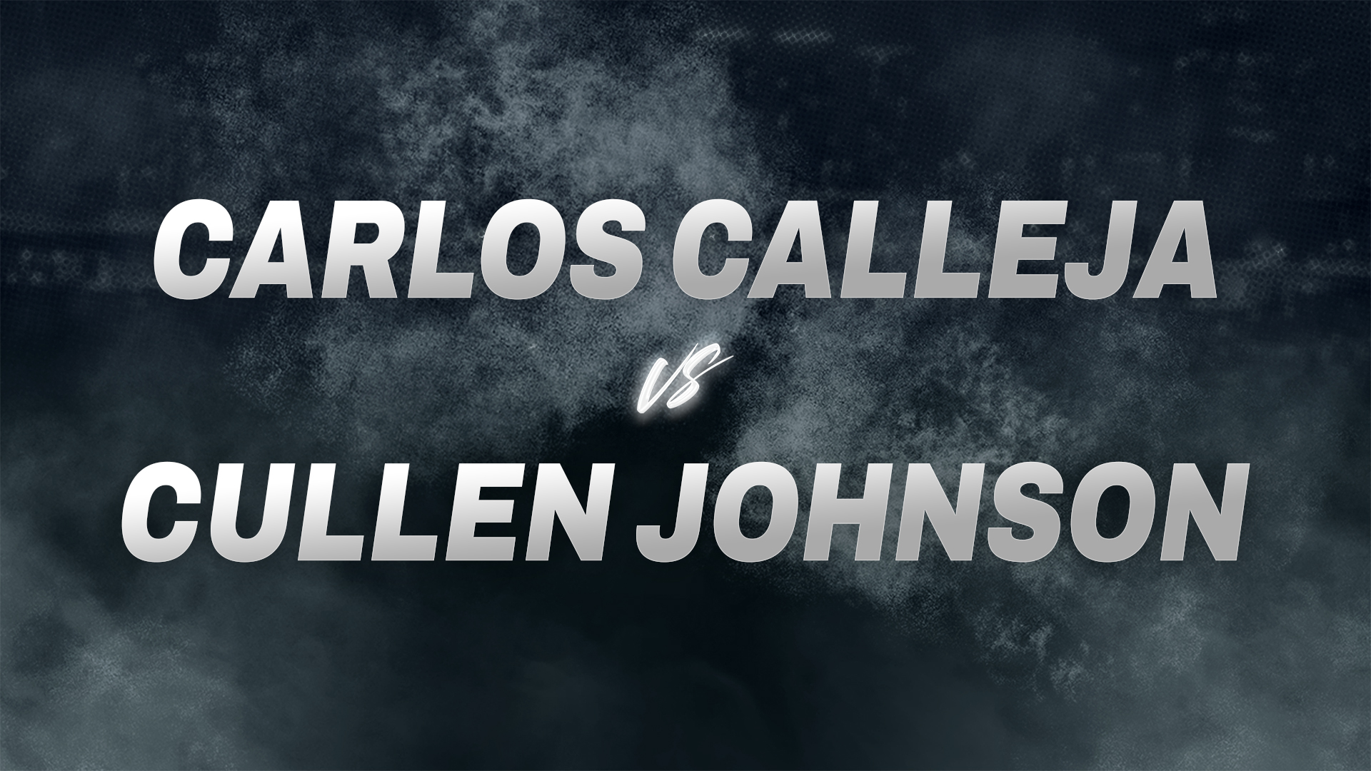 Carlos Calleja vs Cullen Johnson