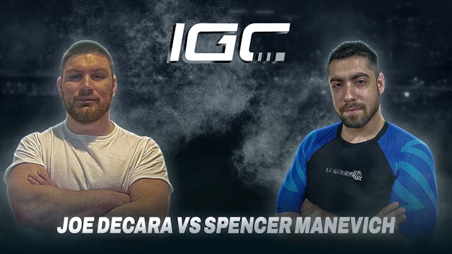 Joe Decara vs Spencer Manevich