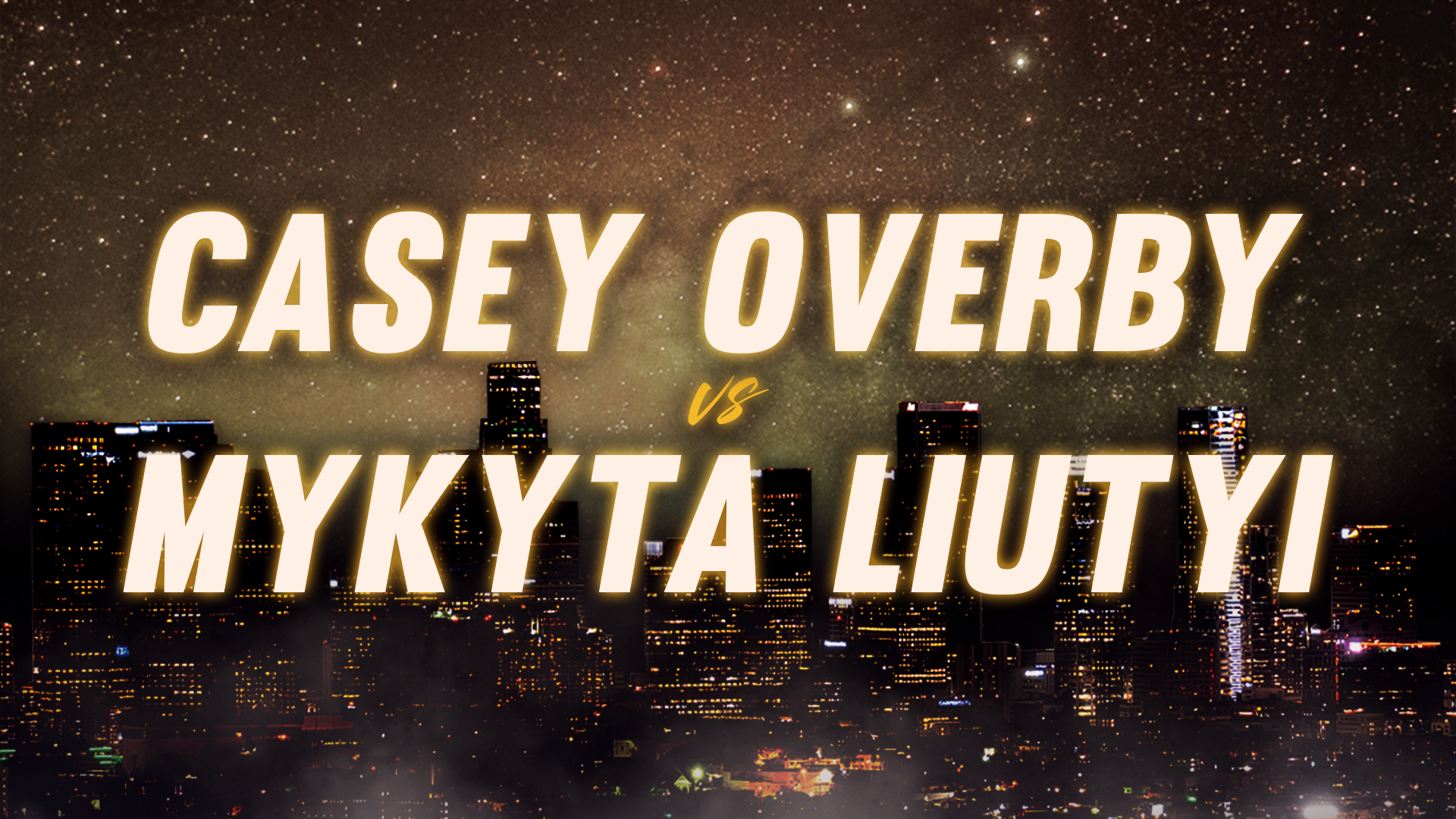 Casey Overby vs Mykyta Liutyi