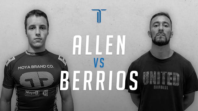 Tyler Allen vs Xavier Berrios