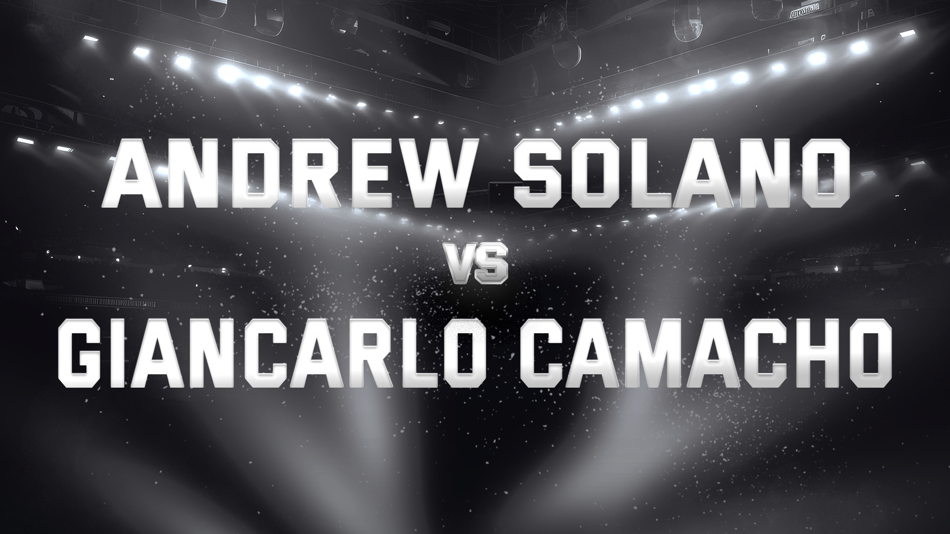 Andrew Solano vs Giancarlo Camacho