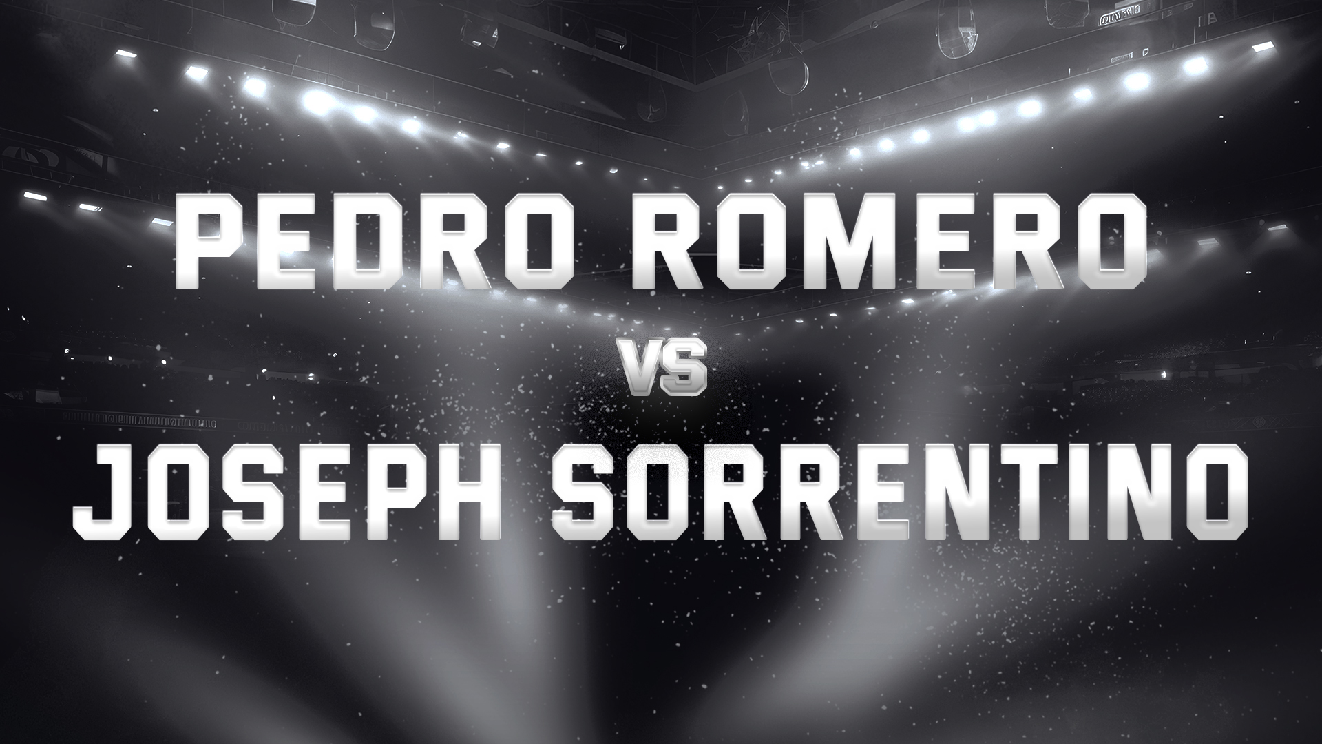 Pedro Romero vs Joseph Sorrentino