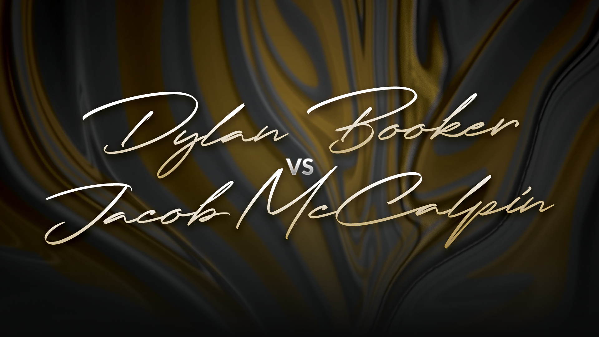 Dylan Booker vs Jacob McCalpin