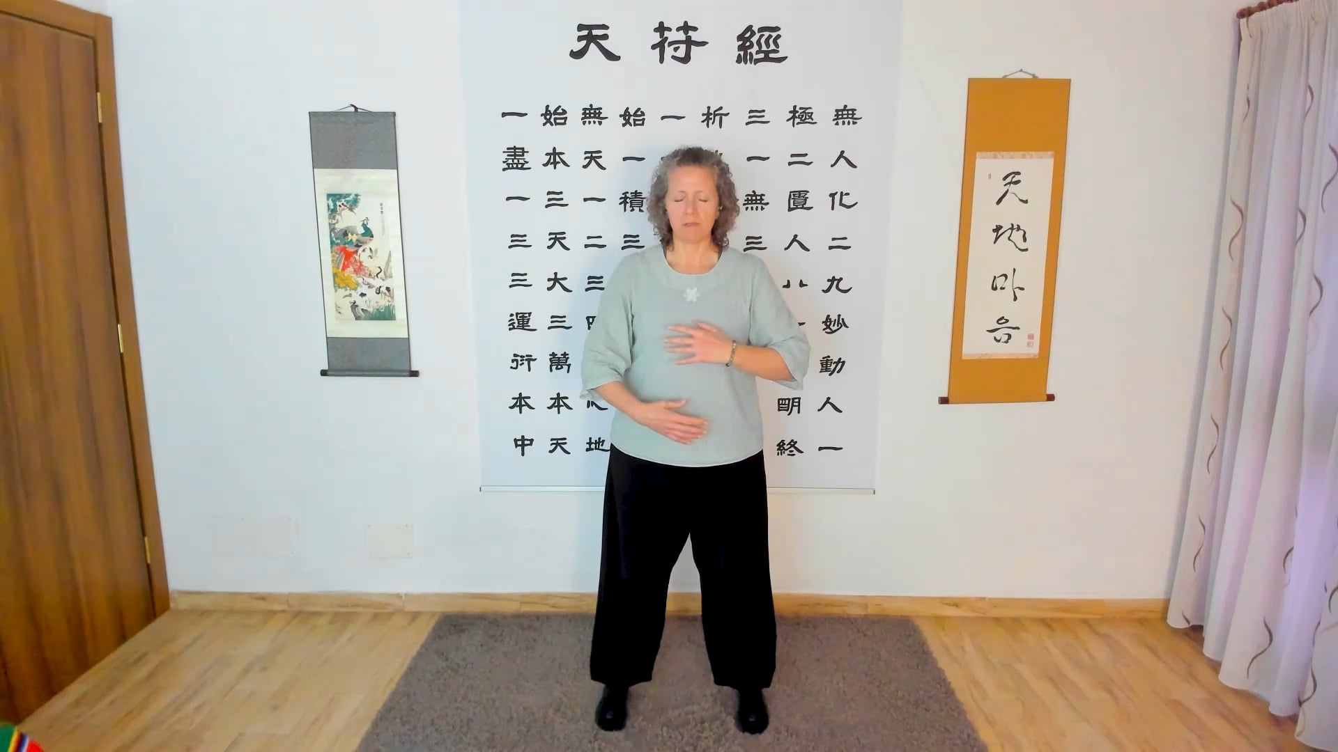 16-min Standing meditation _ spiritual hands caressing fields