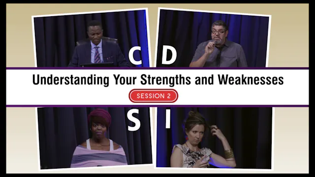 Session 2 — Understanding Your Strengths and Weaknesses