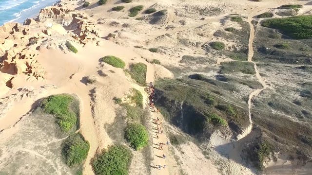 Walking in the Desert