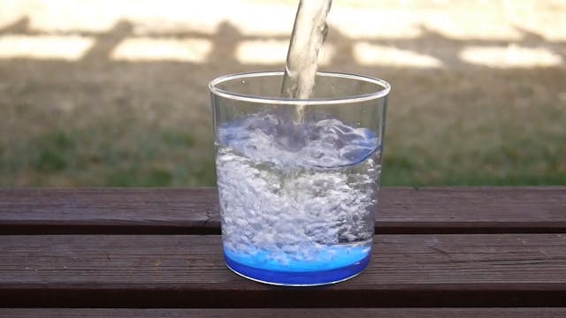Pouring Water In A Glass