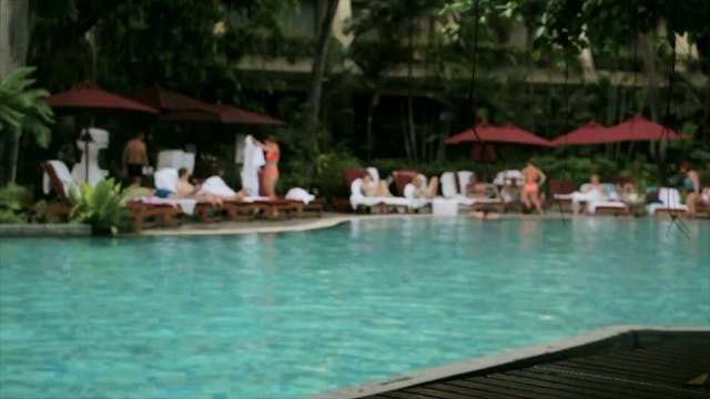 Poolside