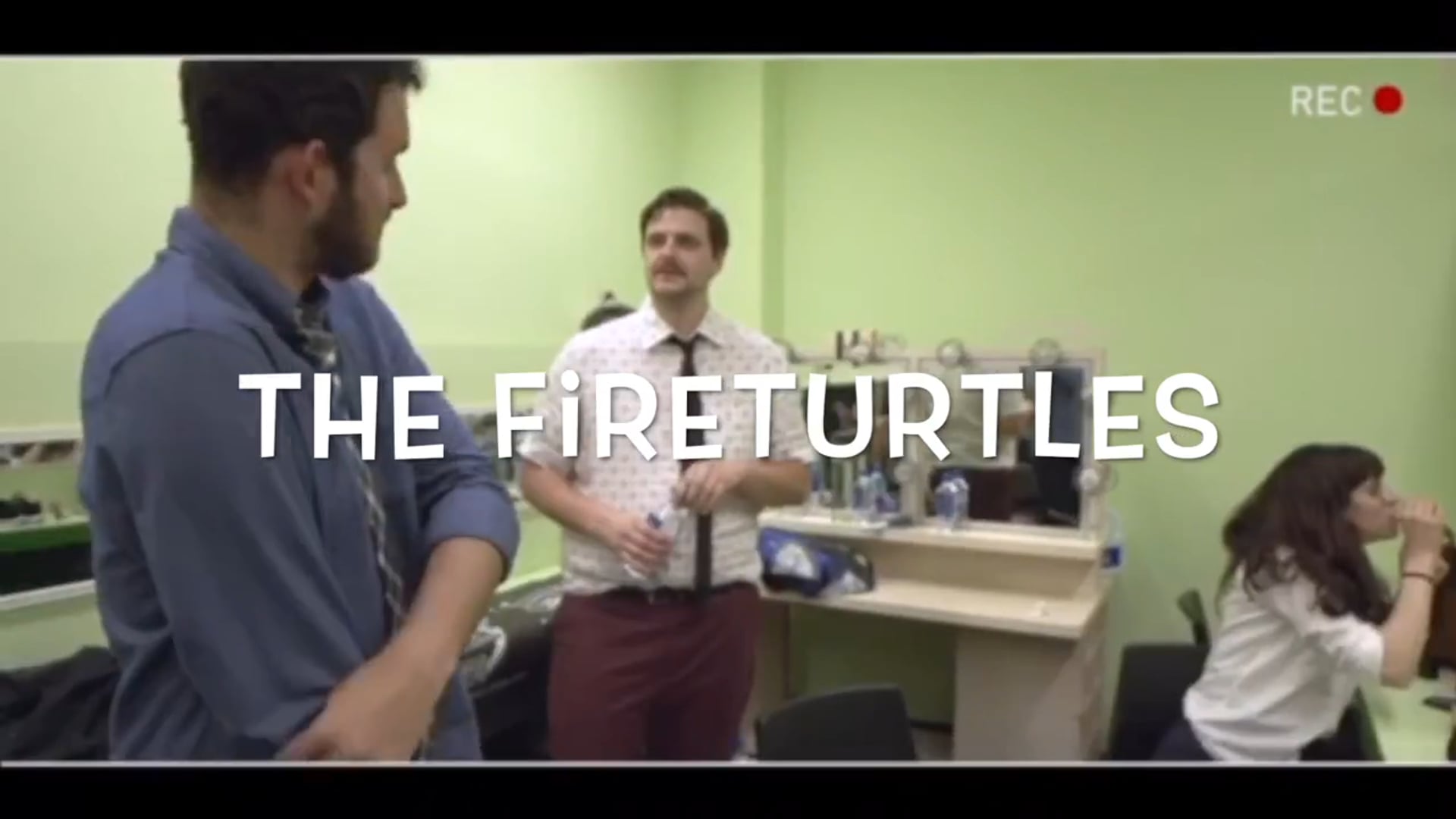 Backstage at the Secret Special Concert