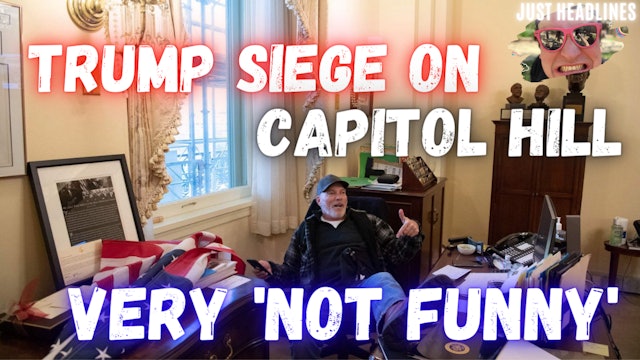 The Trump Siege On Capitol Hill Is Very Funny