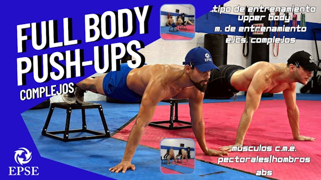 FULL BODY PUSH UPS COMPLEJOS