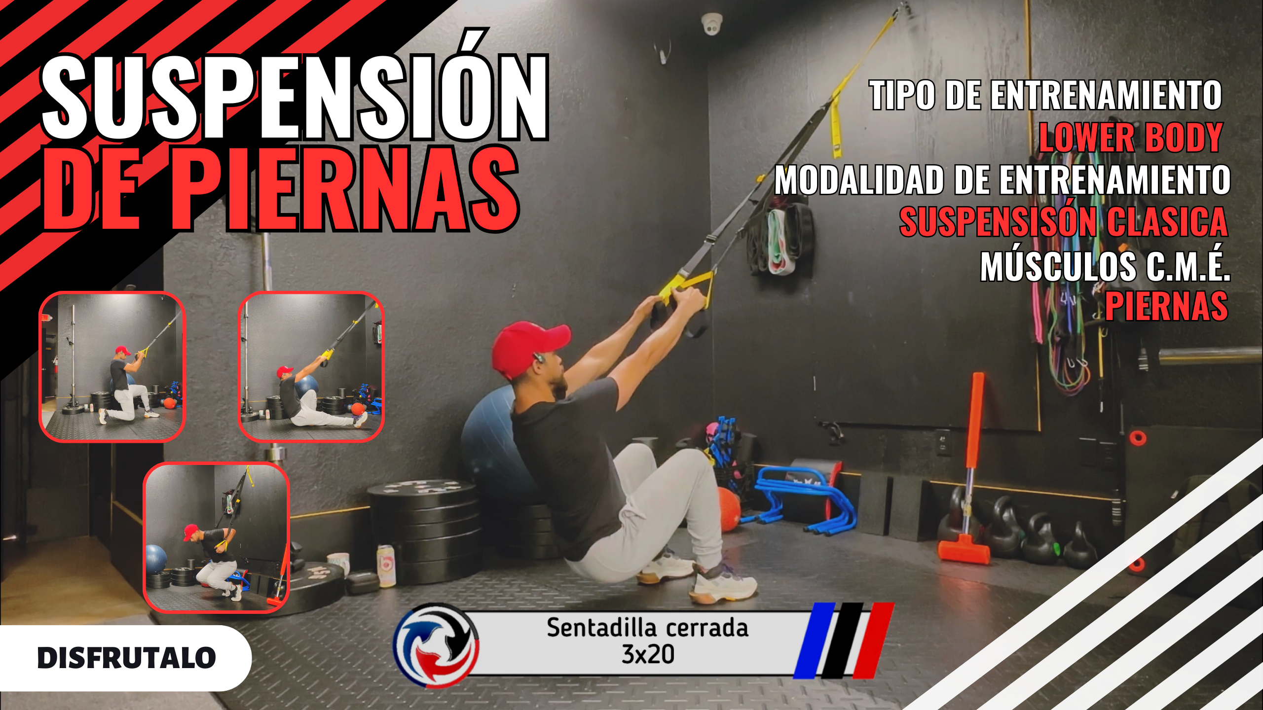 SUSPENSIÓN DE PIERNAS