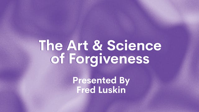 The Art and Science of Forgiveness