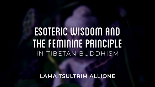 Esoteric Wisdom & Feminine Principle ...