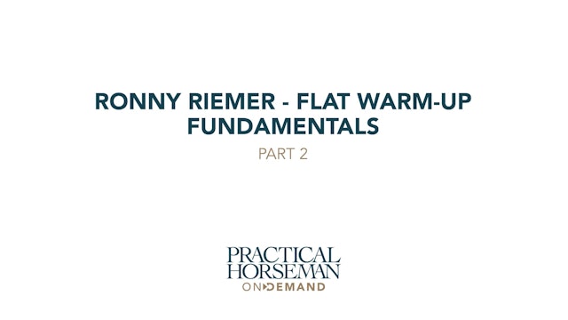 Flat Warm Up Fundamentals - Part 2