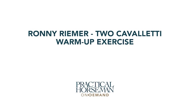 Two Cavalletti Warm-up Exercise