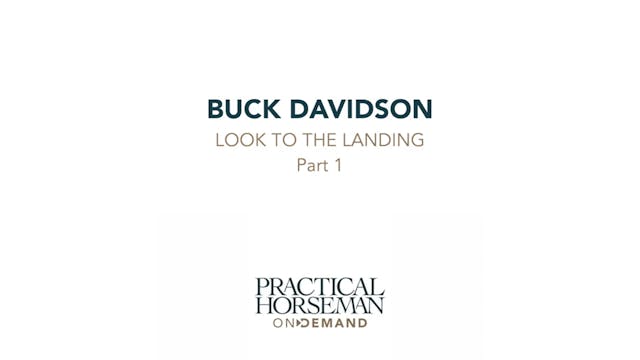 Look to the Landing | Buck Davidson |...