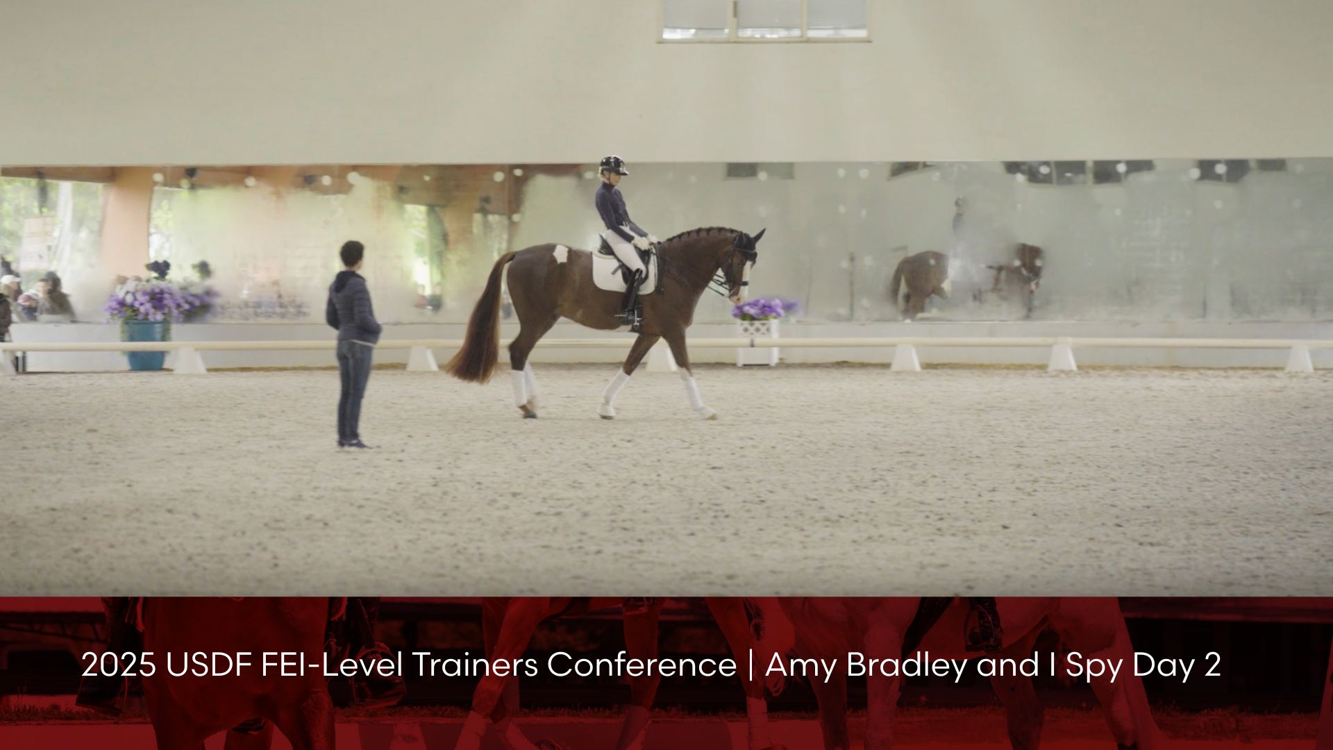 2025 USDF FEI-Level Trainers Conference | Amy Bradley and I Spy Day 2