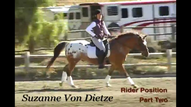 Rider Position | Susanne von Dietze |...