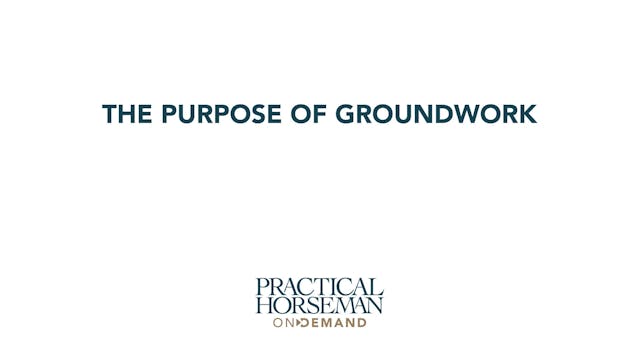 The Purpose of Groundwork | Chelsea C...