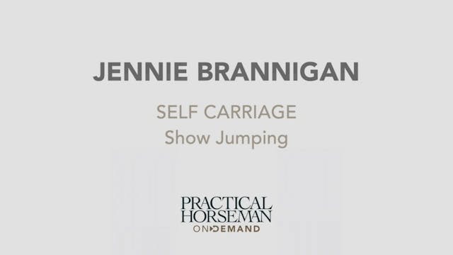 Self-Carriage | Jennie Brannigan | TR...