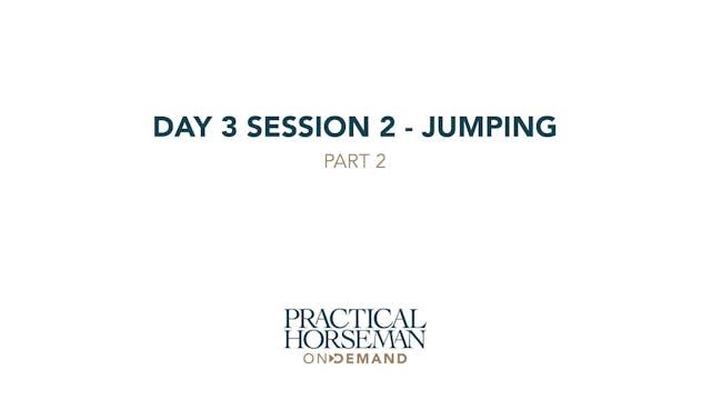 Day 3 Session 2 - Jumping - Part 3