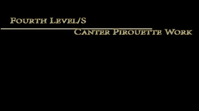 3rd & 4th level Tests Ridden: Canter ...