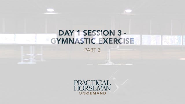 Day 1 Session 3 - Gymnastic Exercise ...