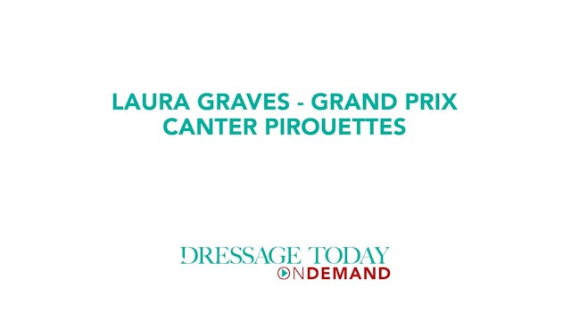 Grand Prix Canter Pirouettes