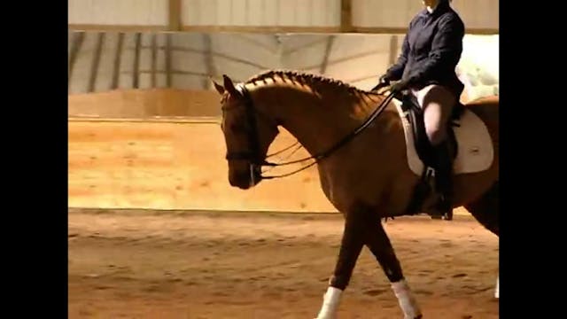 Alex Gerding training Chrissa Hoffman...