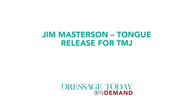 Tongue Release for TMJ