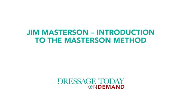 Introduction to the Masterson Method