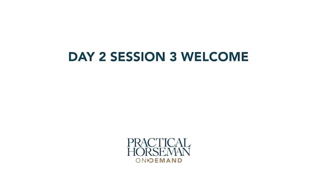 Day 2 Session 3 Welcome | Anne Kursinski