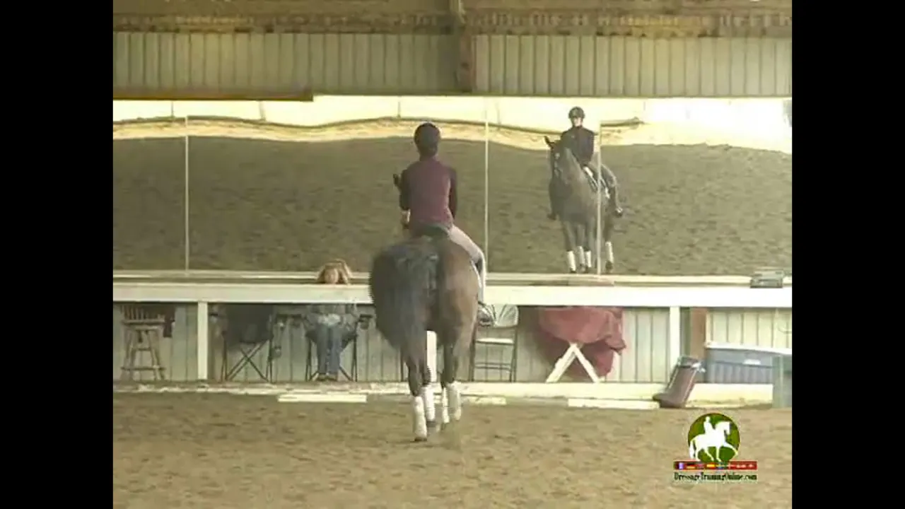 Position Work, Counter Canter, Changes | Catherine Haddad | PART 02 ...