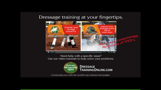 Tutorial, Training Level Canter Trans...