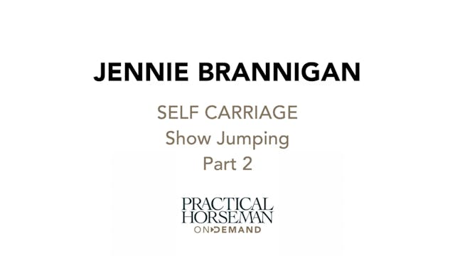 Self-Carriage | Jennie Brannigan | PA...