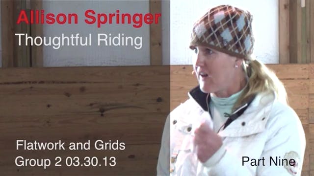 Thoughtful Riding, Flatwork & Grids -...