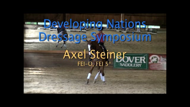 Developing Nations Dressage Symposium...