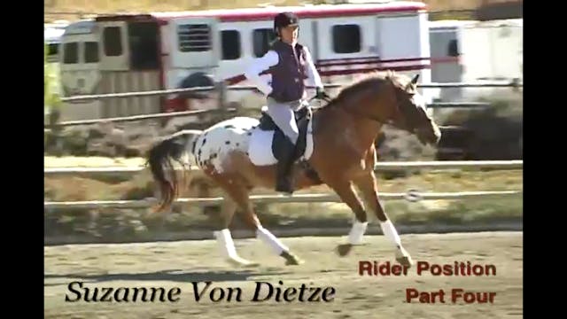 Rider Position with Susanne von Dietze