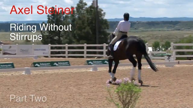 Riding Without Stirrups | Axel Steine...