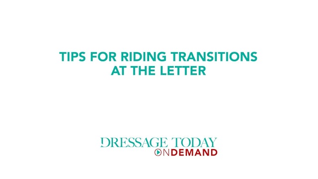 Transitions at the Letter