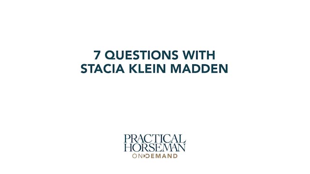 7 Questions | Stacia Klein Madden