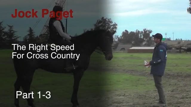 The Right Speed For Cross Country | J...