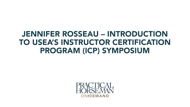 Explanation of ICP Symposium Format